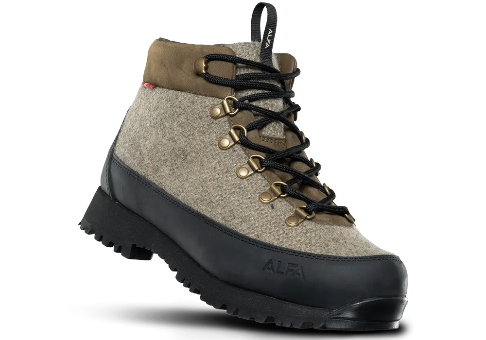 Дамски зимни обувки ALFA STAD W WOOL Brown 