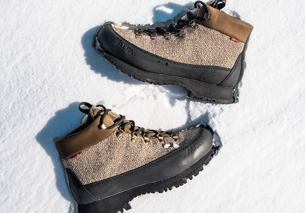 Дамски зимни обувки ALFA STAD W WOOL Brown 