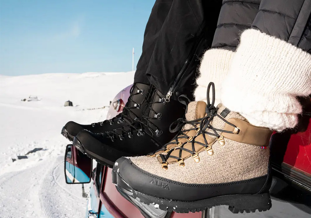 Дамски зимни обувки ALFA STAD W WOOL Brown 