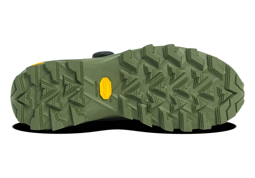 Дамски зелени ниски туристически обувки ALFA Piggen 2.0 APS GTX W - Thyme Green - Vibram sole