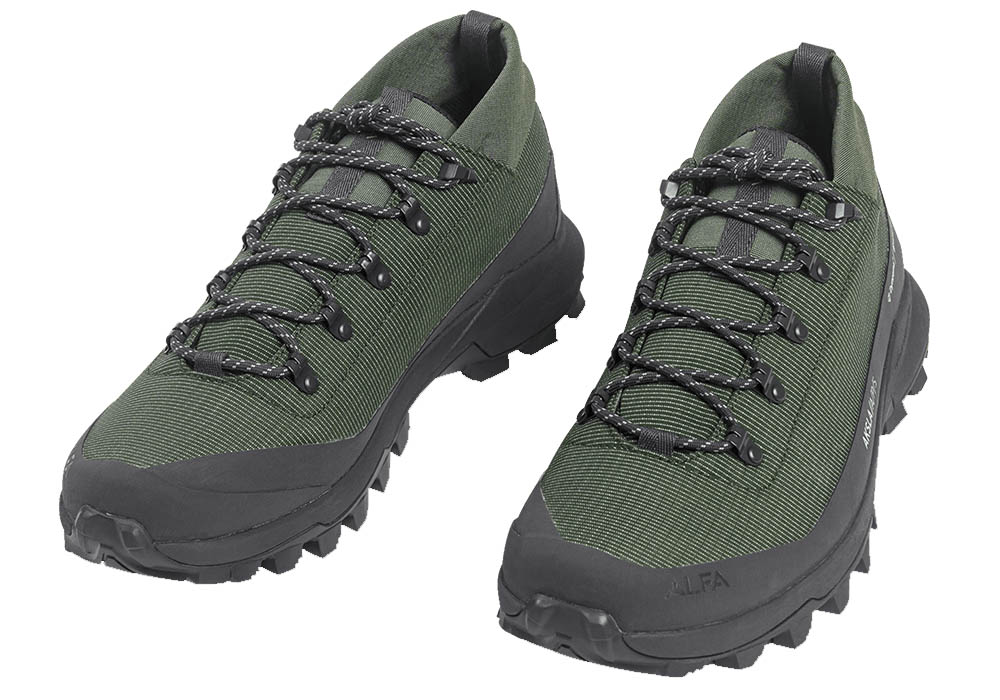 Men's low hiking boots ALFA Aksla APS GTX M Black - uncompromising performance in a variety of conditions!