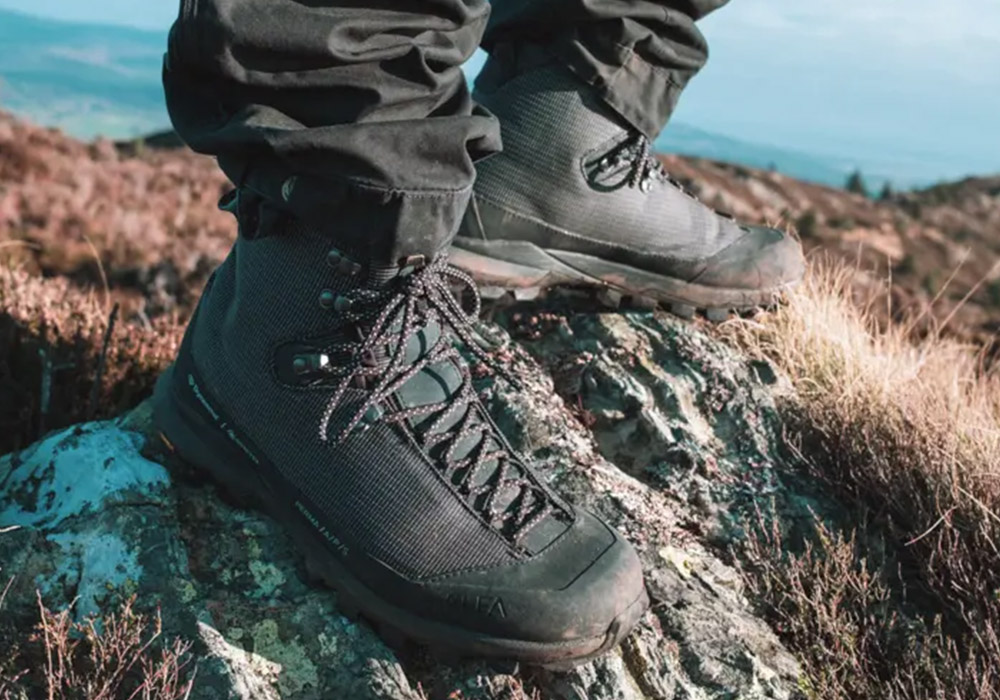 Мъжки туристически обувки ALFA Perma APS GTX M Black 