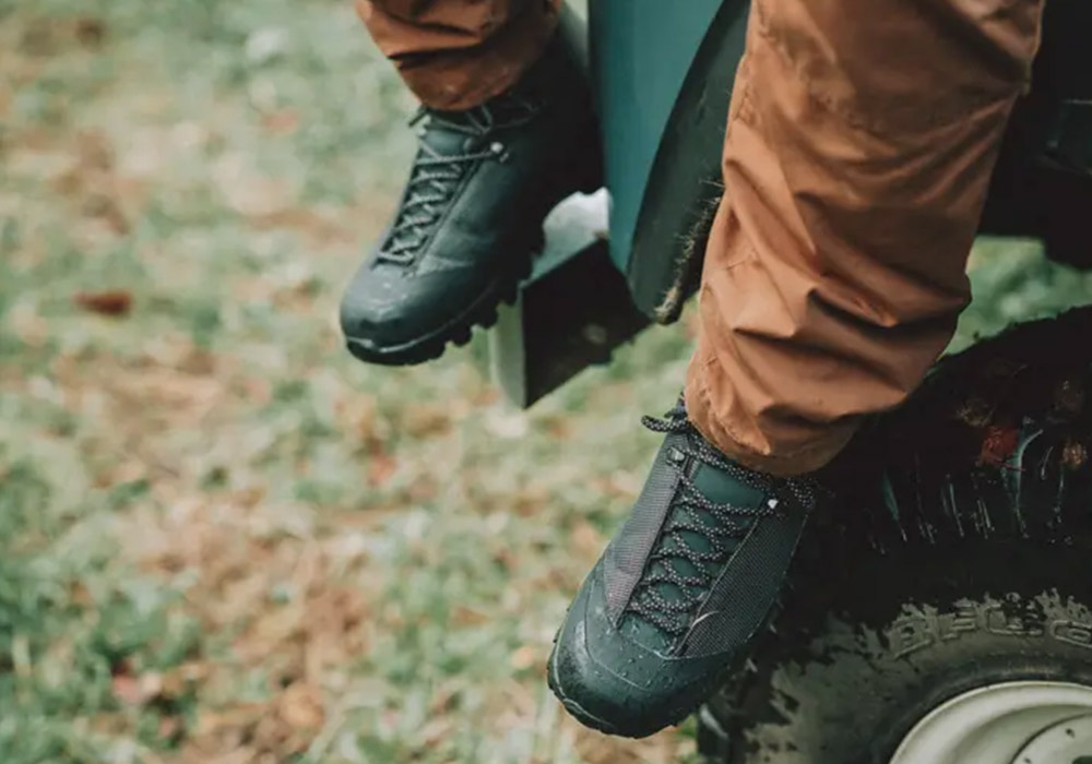 Мъжки туристически обувки ALFA Perma APS GTX M Black 