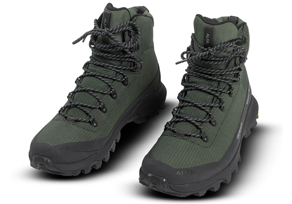 Мъжки туристически обувки ALFA Stette APS GTX M Black