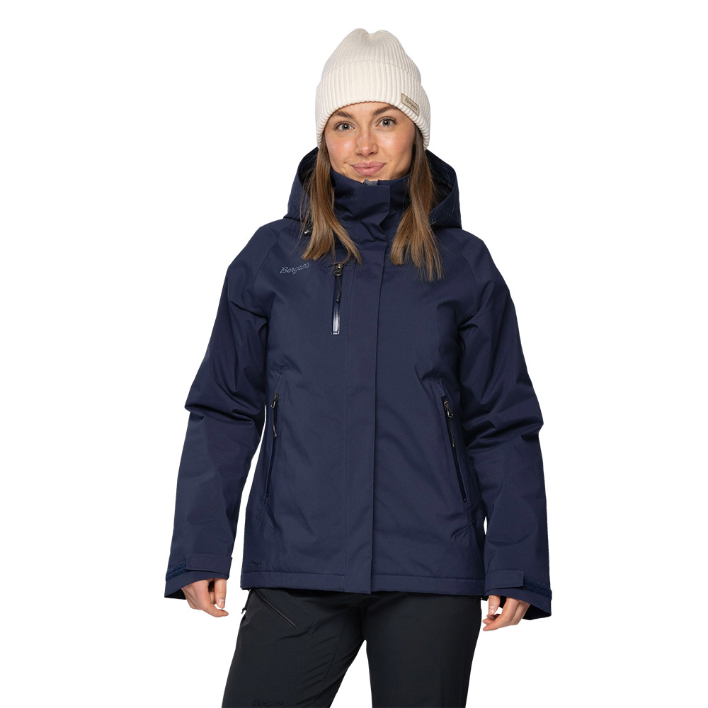Дамско хардшел яке с изолация Bergans Flya Insulated Lady Jacket Navy Blue
