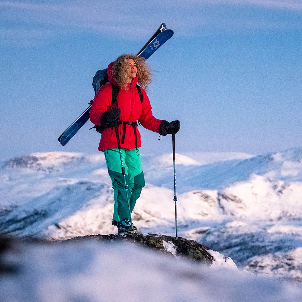 Дамско хардшел яке Bergans Tind 3L Shell Jacket Women Alpine Rose