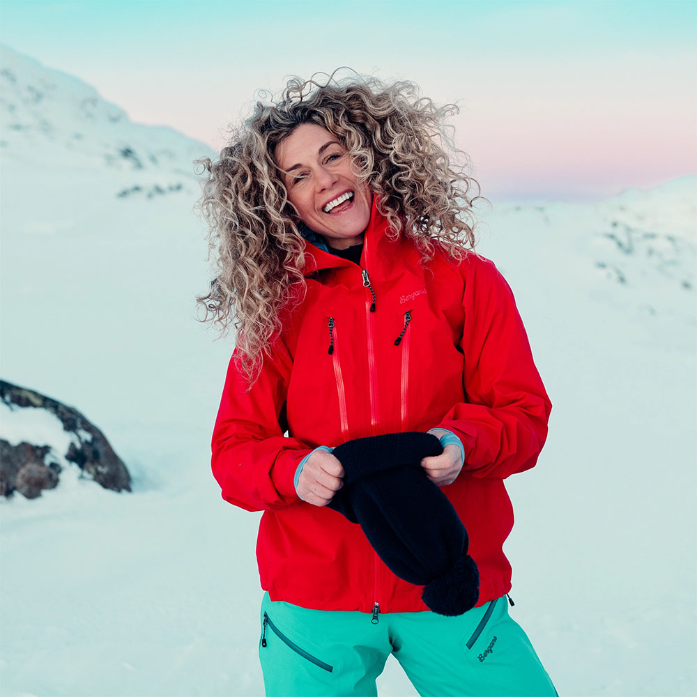 Дамско хардшел яке Bergans Tind 3L Shell Jacket Women Alpine Rose