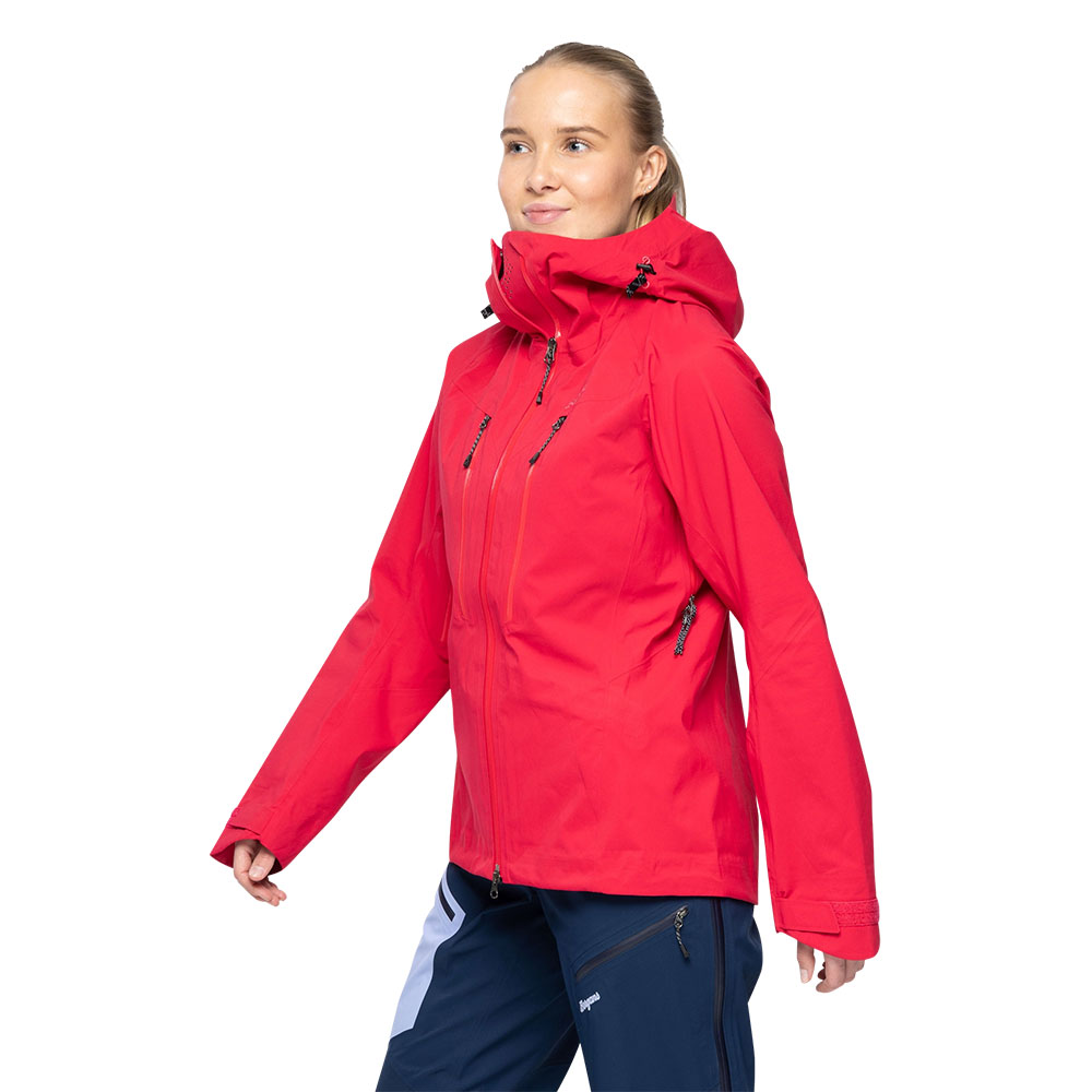 Дамско хардшел яке Bergans Tind 3L Shell Jacket Women Alpine Rose