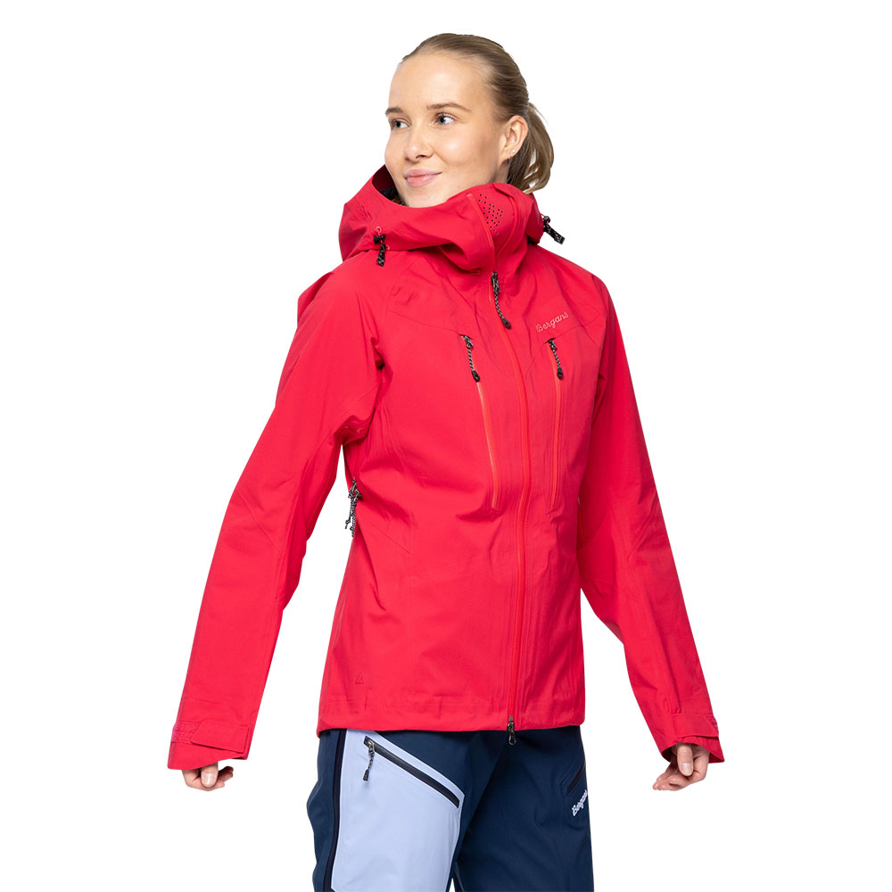 Дамско хардшел яке Bergans Tind 3L Shell Jacket Women Alpine Rose