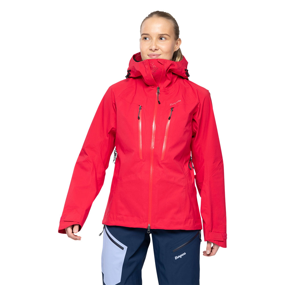 Дамско хардшел яке Bergans Tind 3L Shell Jacket buttercup yellow marigold yellow