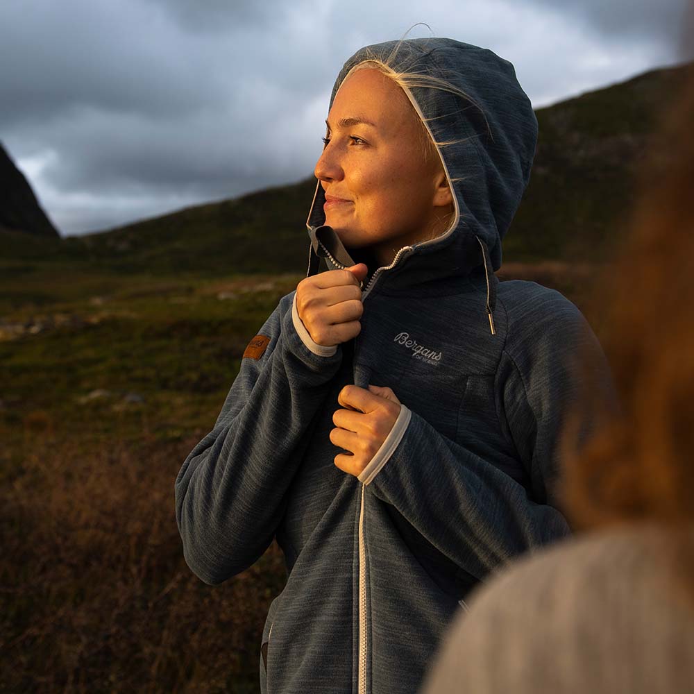 Дамско поларено яке Bergans Hareid Fleece W Jacket No Hood