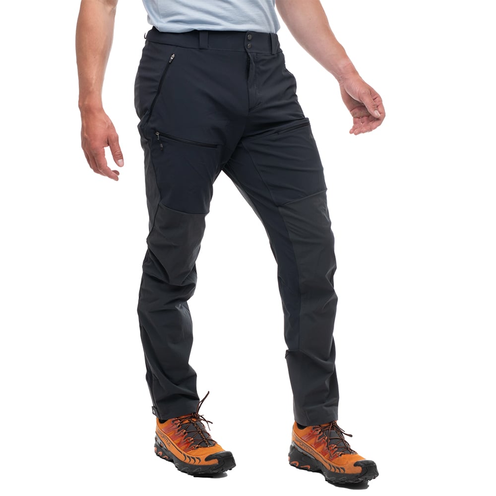 Мъжки софтшел панталон Bergans Rabot V2 Softshell pants black/dark shadow grey 