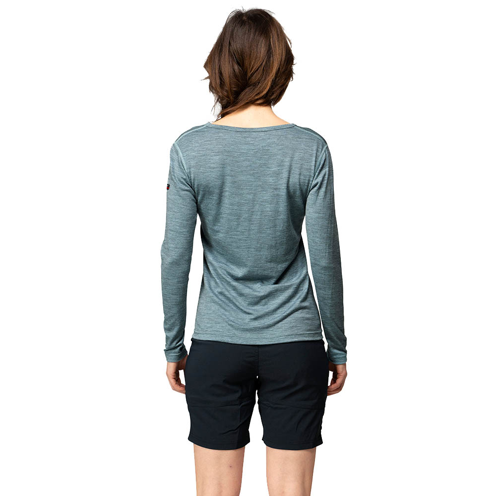 Термо бельо Devold Breeze Merino 150 за жени – мерино вълна | CampingRocks - менекен гръб