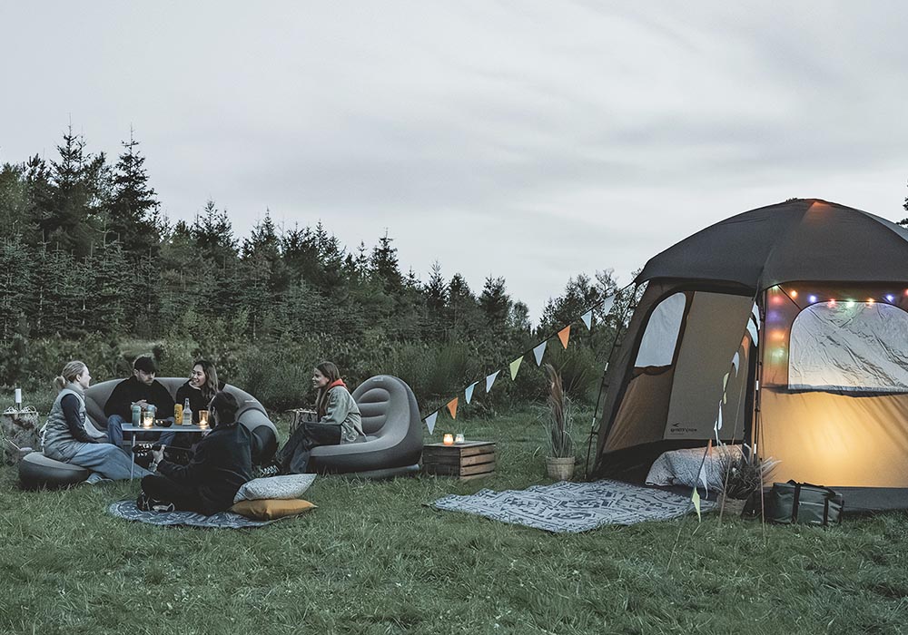 Палатка - юрта Easy Camp Sandland Yurt - за уникални глемпинг преживявания
