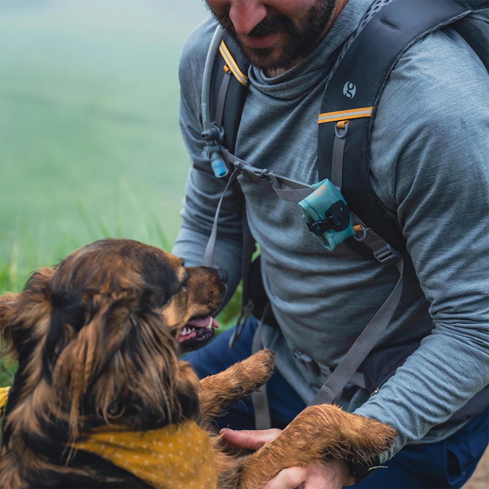 Сгъваема купа за куче HydraPak Rover Dog Bowl 500 ml Sutro Green