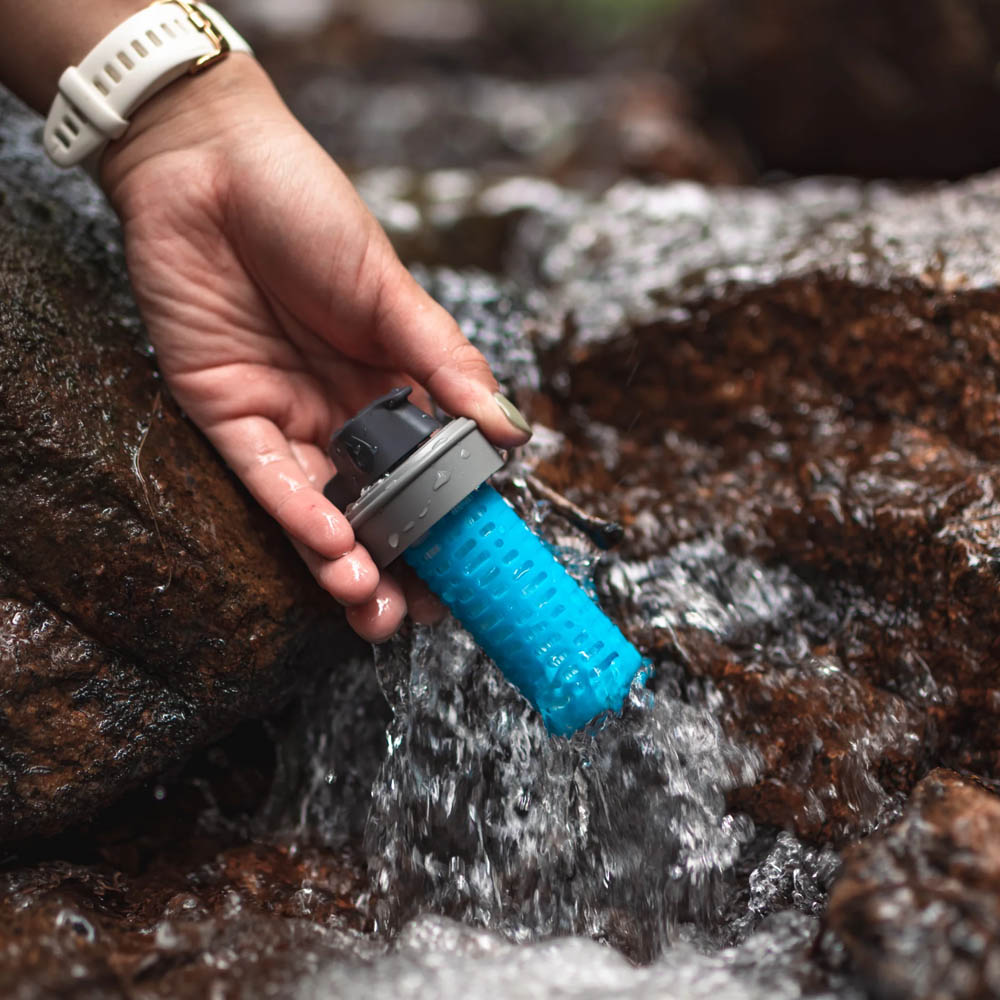 Капачка с филтър за вода HydraPak 42mm Filter Cap - чиста вода за пиене по време на туризъм