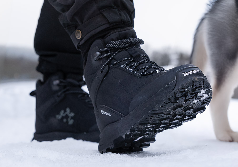 Мъжки зимни туристически обувки Icebug Pace 4 M Michelin GTX Black