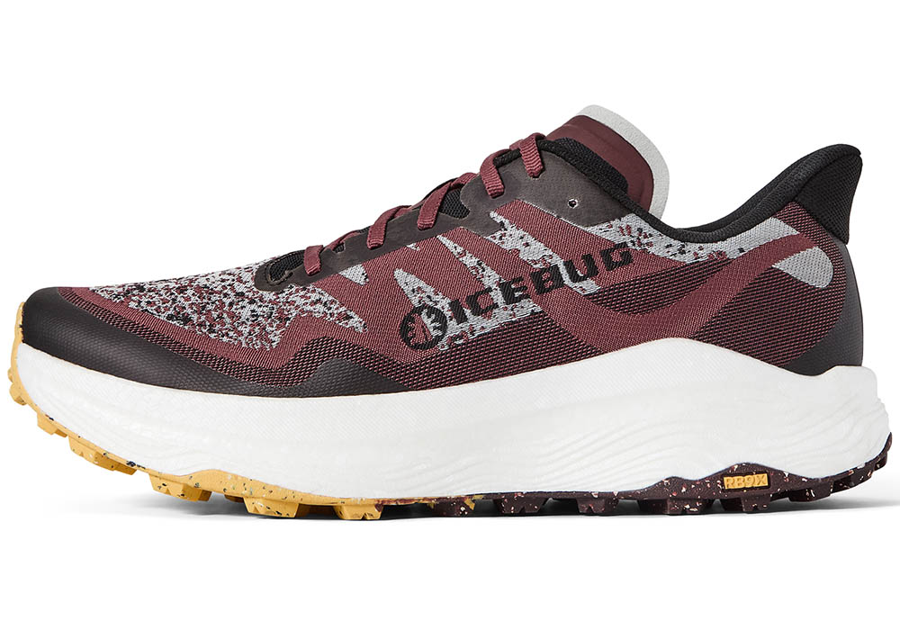Дамски спортни обувки Icebug Jarv W RB9X Dark Cherry / Yellow