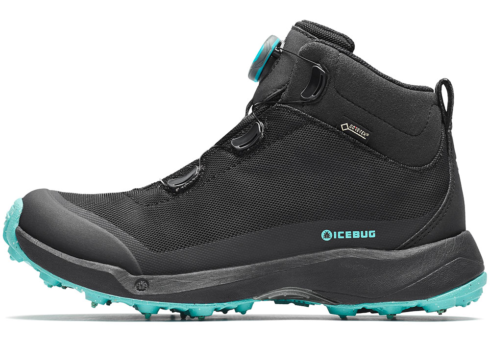 Дамски зимни туристически обувки Icebug Stavre W BUGrip GTX Black / JadeMist