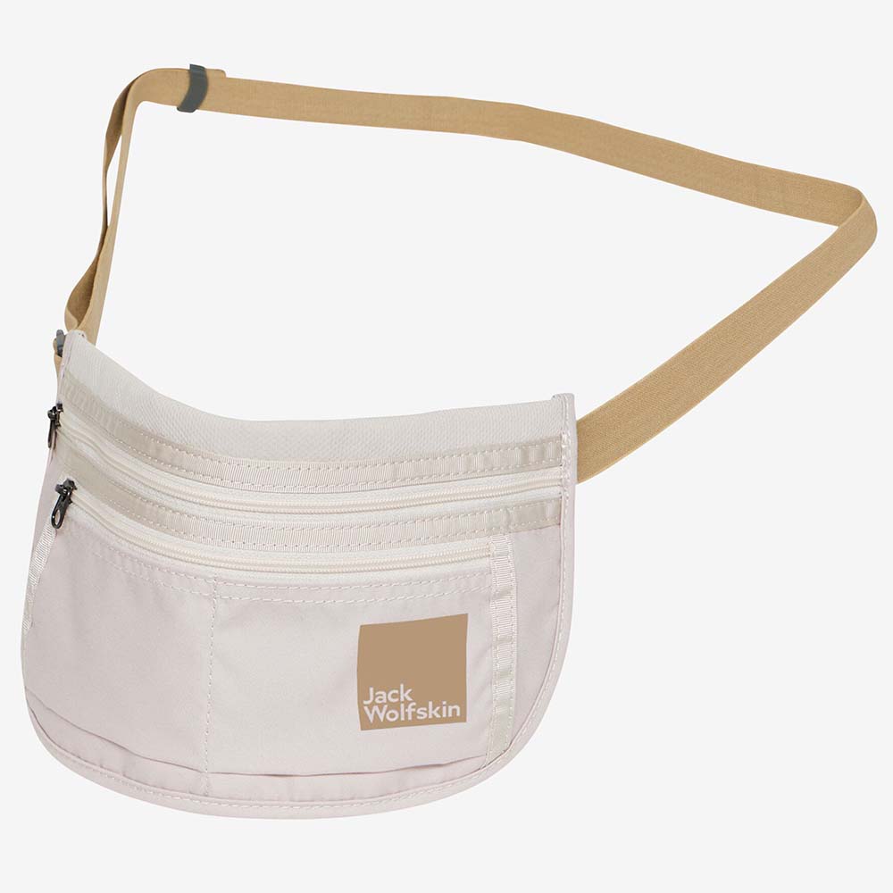 Чанта за кръст Jack Wolfskin Document Belt De Luxe Sea Shell