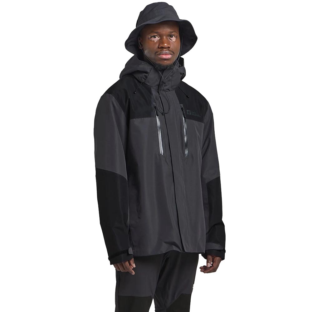 Шапка с периферия Jack Wolfskin Mesh Hat Phantom - осигурете си отлична UV защита за главата!