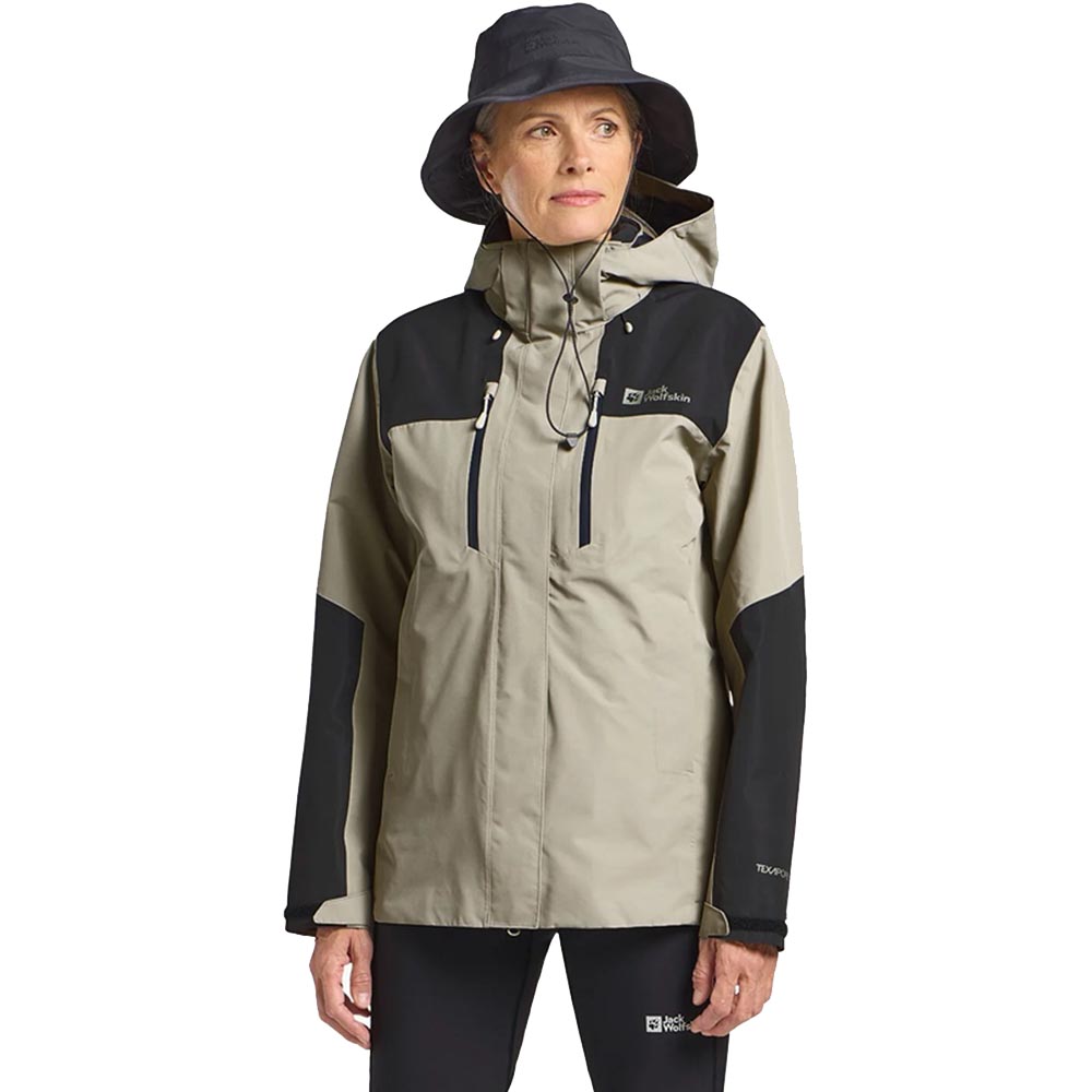 Шапка с периферия Jack Wolfskin Mesh Hat Phantom - осигурете си отлична UV защита за главата!