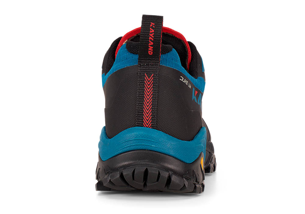 Men's low cut hiking shoes Kayland Duke Lite GTX Black Dark Teal - light and stable