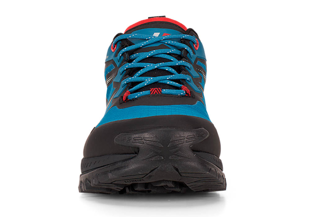 Men's low cut hiking shoes Kayland Duke Lite GTX Black Dark Teal - light and stable