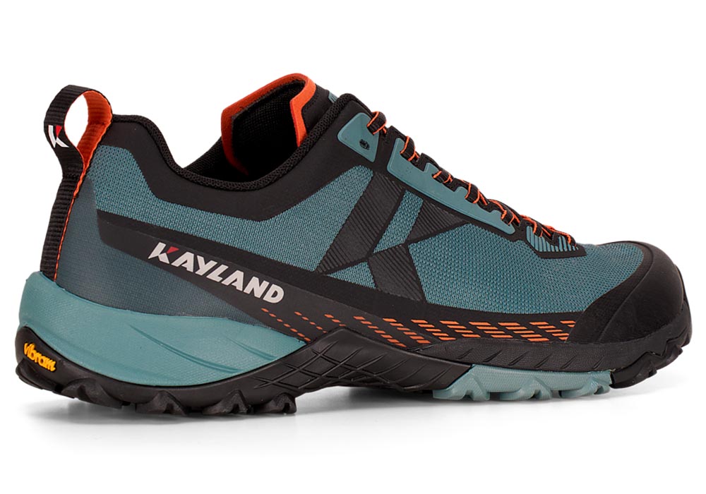 Men's low-cut hiking shoes Kayland Tuono Slate Orange - for fast hikes on hard terrain