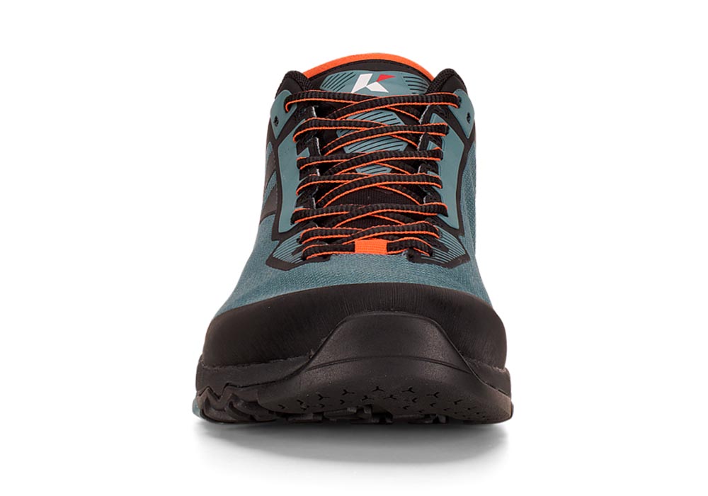 Men's low-cut hiking shoes Kayland Tuono Slate Orange - for fast hikes on hard terrain