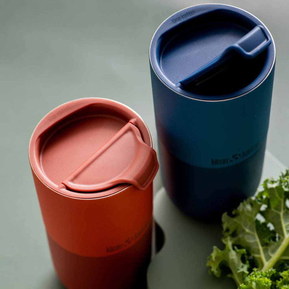 Термо чаша Klean Kanteen Rise Tumbler with Flip Lid 473ml Old Gold - здрава, устойчива и красива
