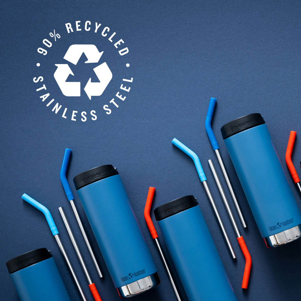 Термо чаша Klean Kanteen Rise Tumbler with Flip Lid 473ml Old Gold - здрава, устойчива и красива