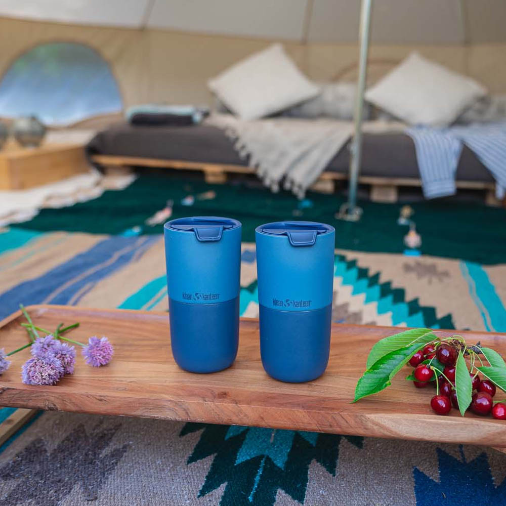 Термо чаша Klean Kanteen Rise Tumbler with Flip Lid 473ml Stellar - стилна термо чаша за горещи и студени напитки