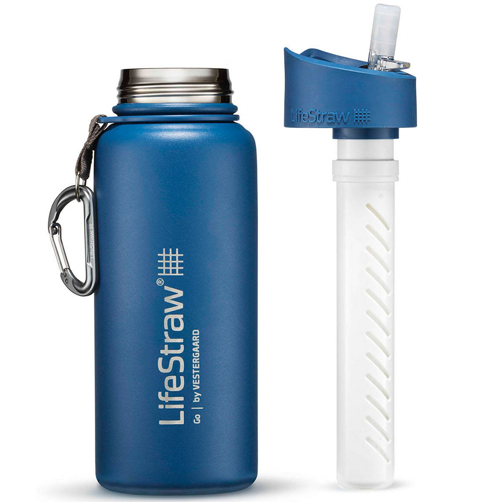 Термо бутилка за вода с филтър Go Stainless Steel 2-Stage Filtration