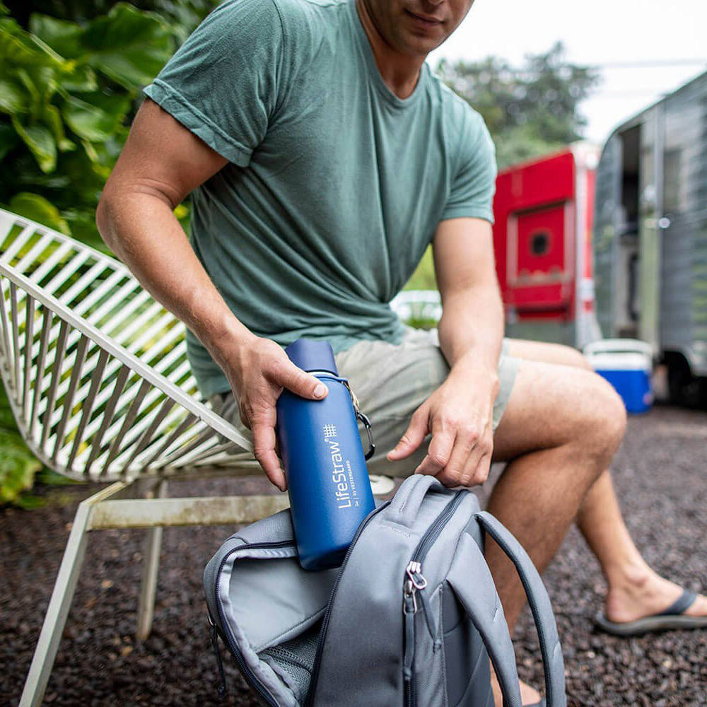 Термо бутилка за вода с филтър Go Stainless Steel 2-Stage Filtration