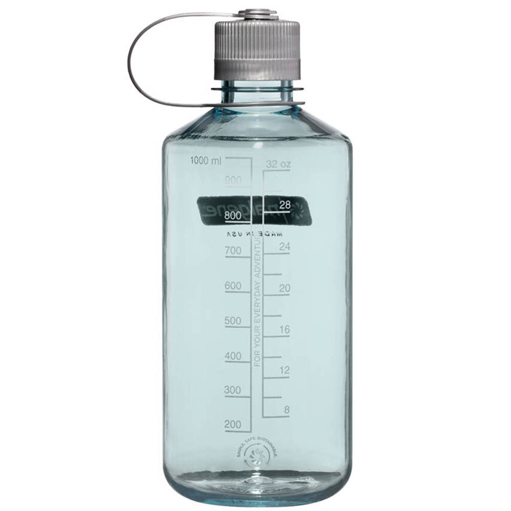 Бутилка за вода Nalgene Narrow Mouth Sustain 1 L Seafoam