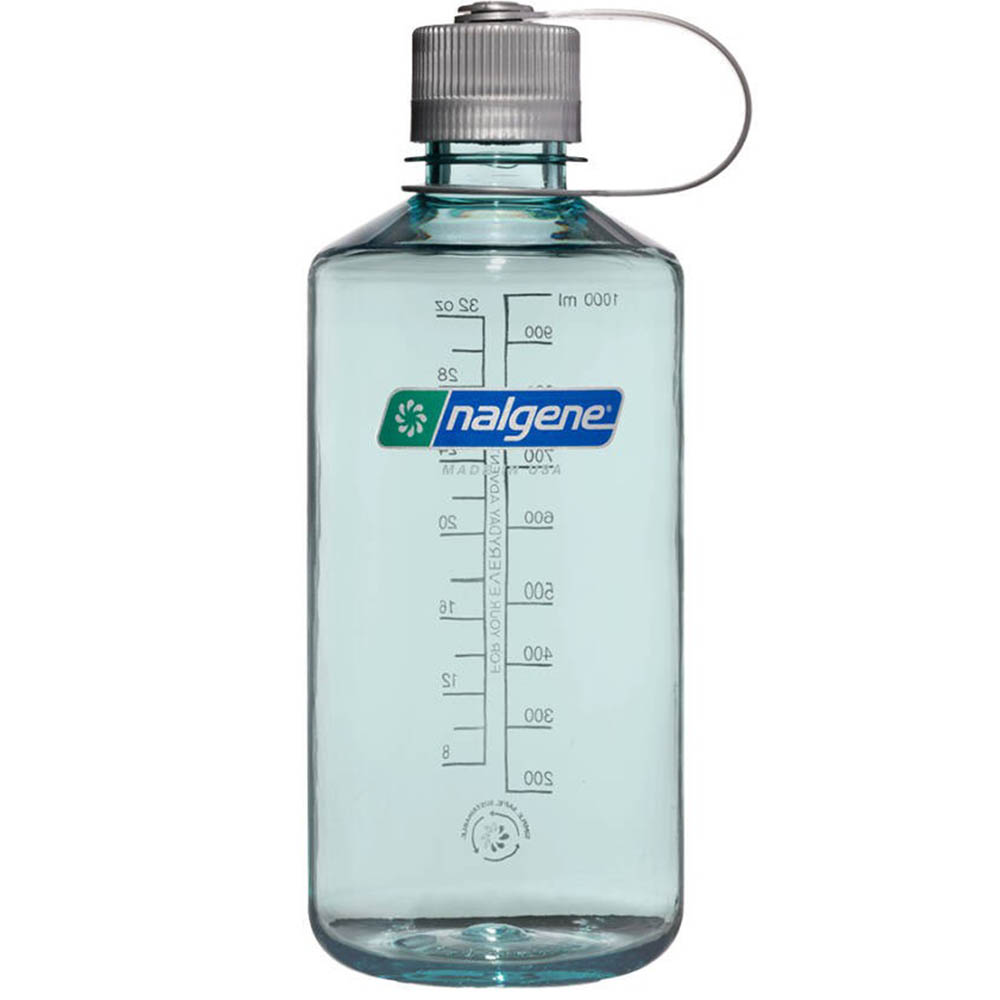 Бутилка за вода Nalgene Narrow Mouth Sustain 1 L Seafoam