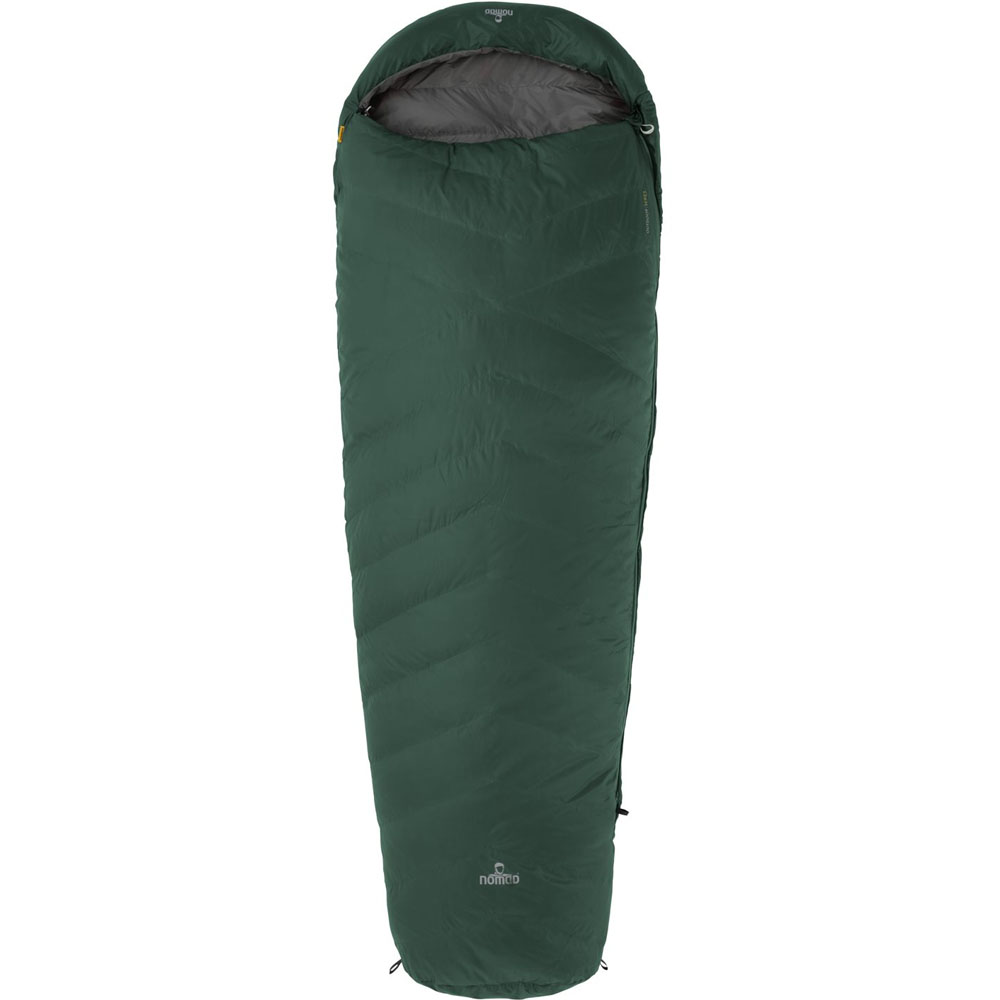 Затворен хибриден ултралек спален чувал Nomad Taurus 250 Dark Green