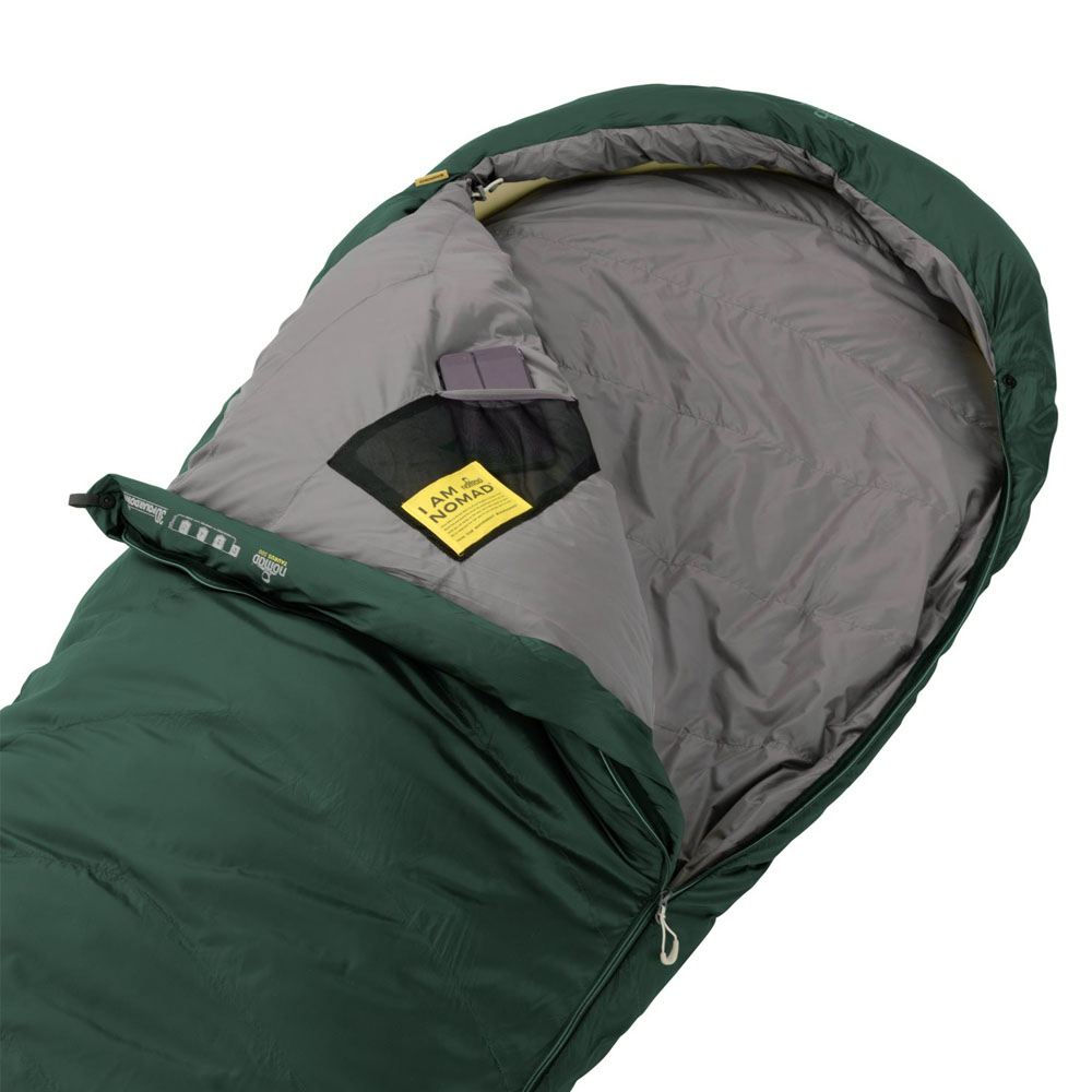 Качулка на хибриден спален чувал Nomad​ Taurus 250​ Dark Green
