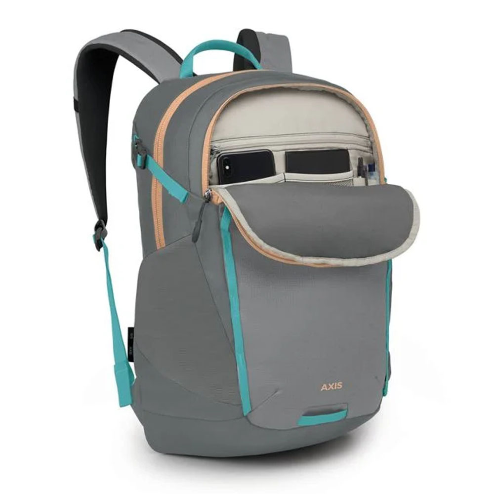 Градска раница Osprey Axis 24L Medium Grey / Coal Grey 2025