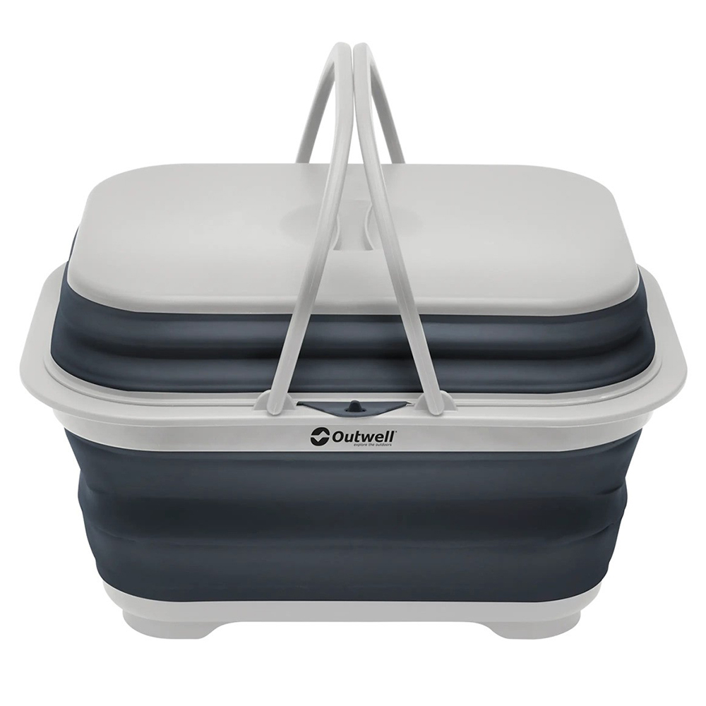 Сгъваема кошница с капак Outwell Collaps Washing Base w/handle &amp; lid Navy Night