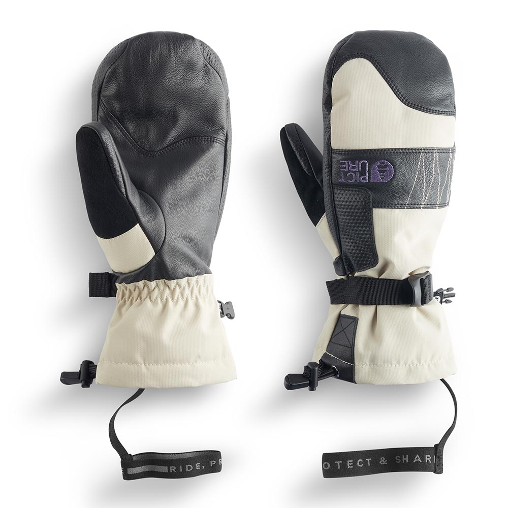 Дамски ръкавици лапи за ски Picture Organic Anna Mitts Pure Cashmere