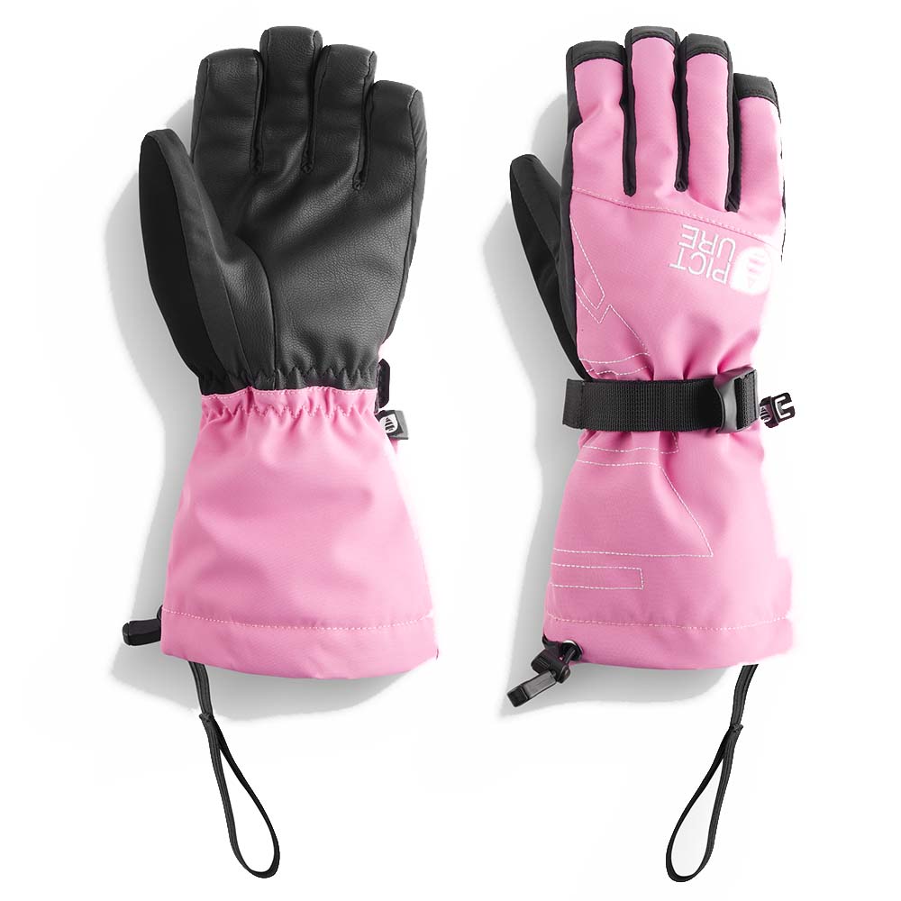 Детски ръкавици за ски Picture Organic Graby Gloves Super Pink