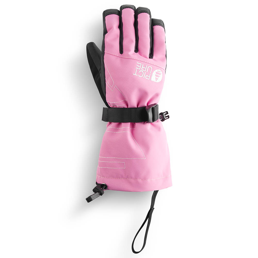 Детски ръкавици за ски Picture Organic Graby Gloves Super Pink