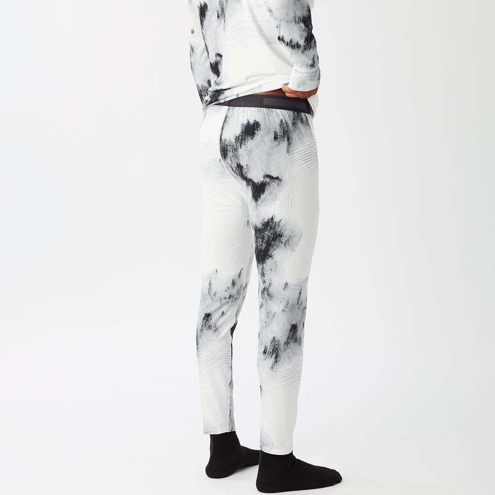 Мъжки термо клин Picture Organic Lhotse Printed Pants Snowy Pine Print 