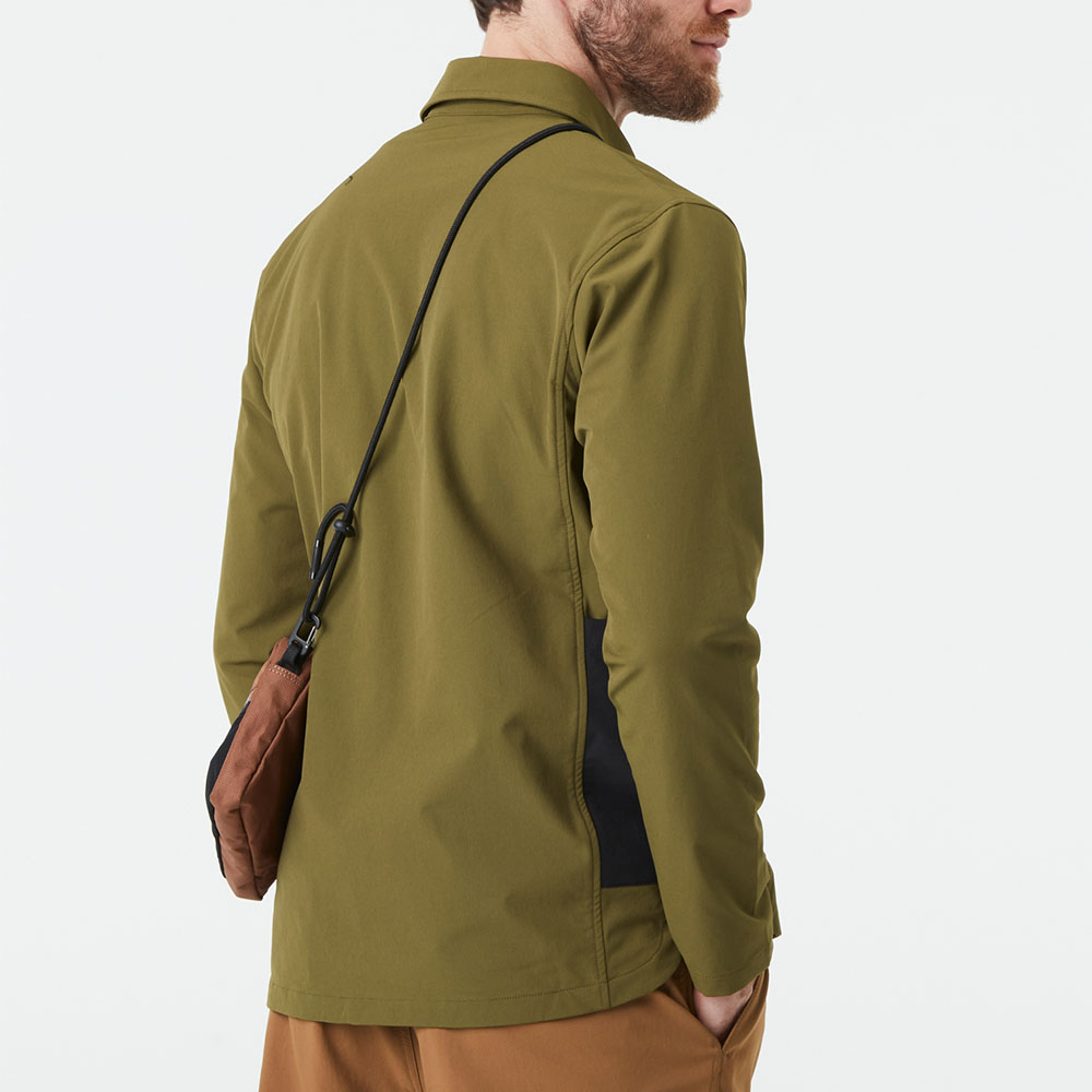 Мъжко софтшел яке Picture Organic Outif Zip Windbreaker Jacket Tobacco