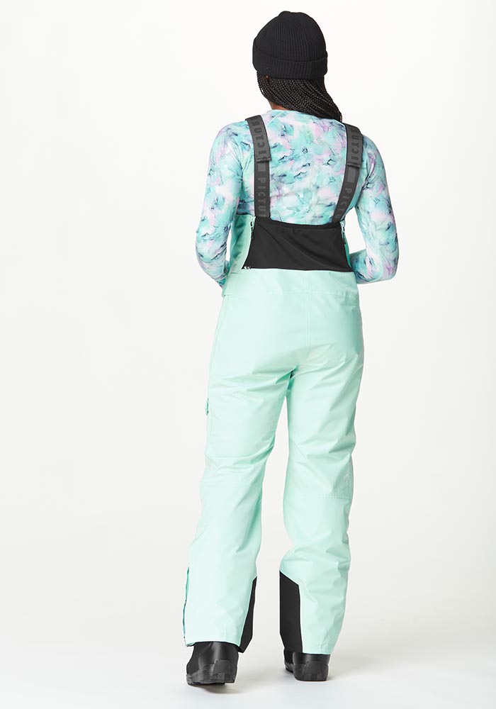 Дамски хардшел ски панталон-гащеризон с изолация Picture Organic U62 Bib Pants Starlight Blue