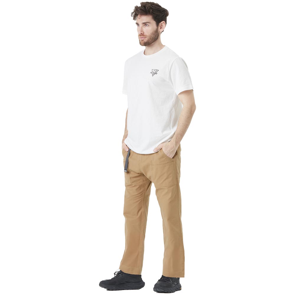 Мъжка тениска Picture Organic Adak Tee White 2025