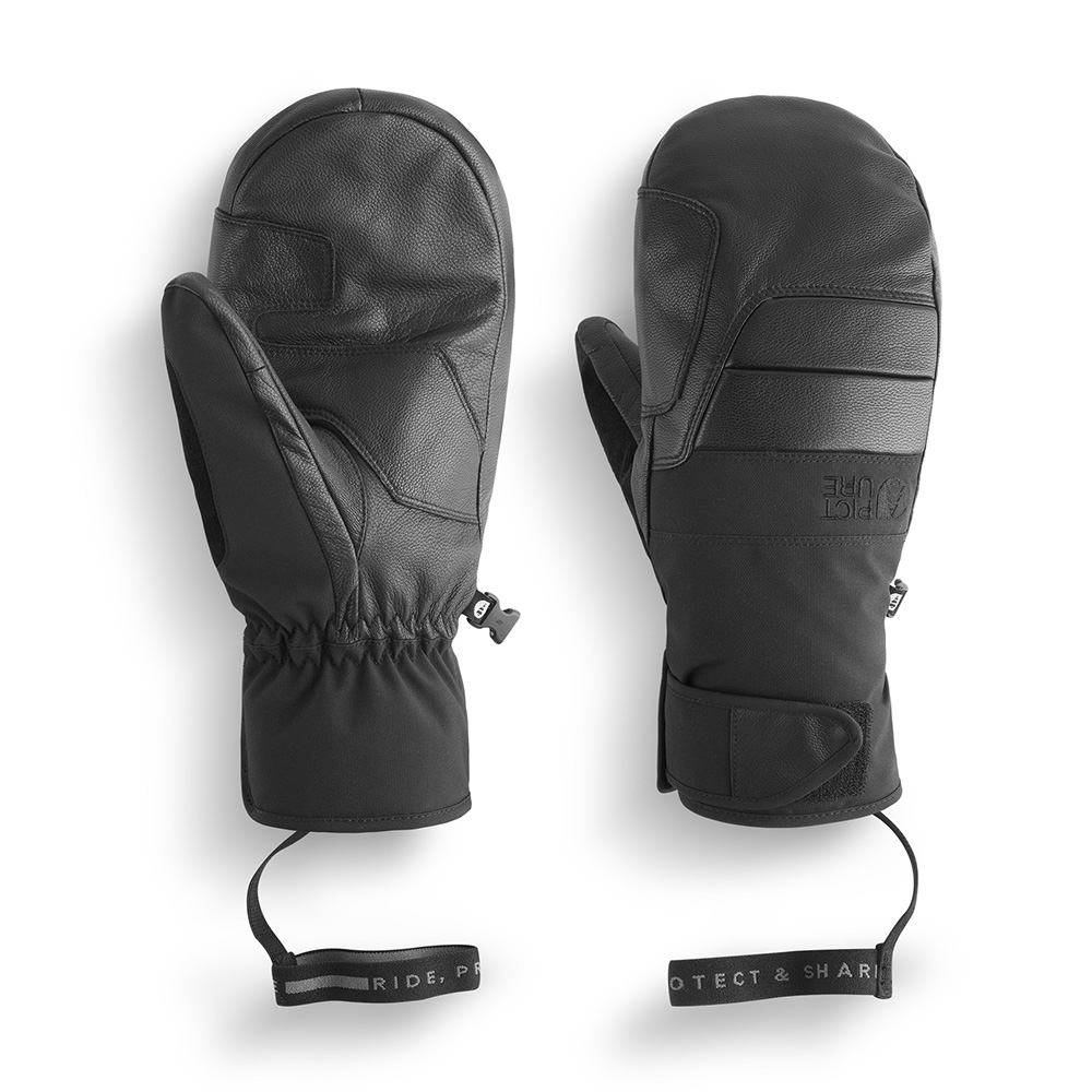 Ръкавици лапи за ски Picture Organic Ancon Mitts Black 