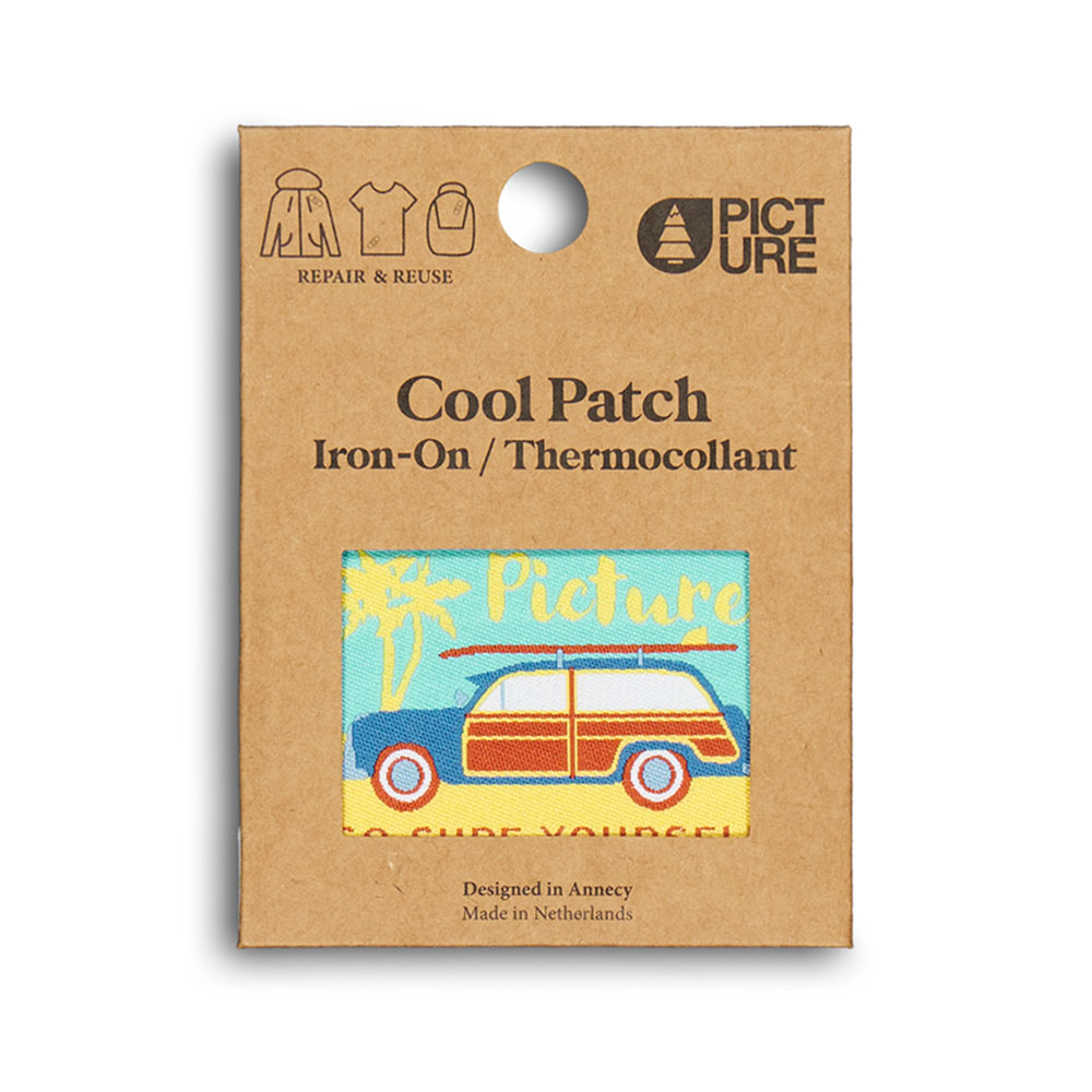 Туристическа термо кръпка Picture Organic Thermo Cool Patch Blue Surf